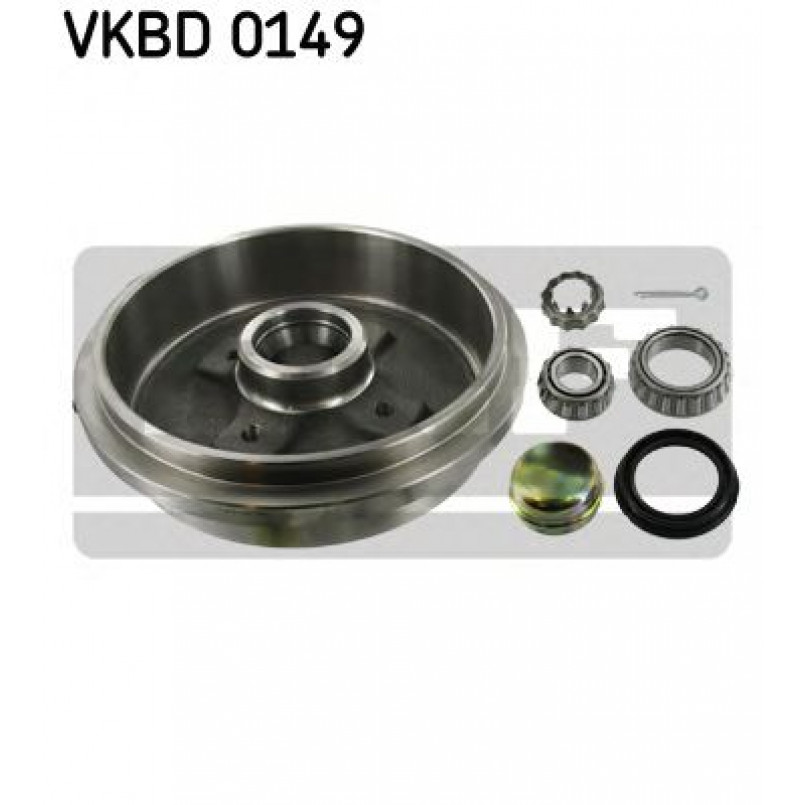 VKBD 0149 SKF Пiдшипник ступицi колеса та гальмівний барабан